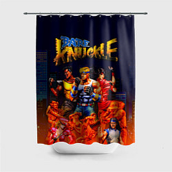 Шторка для ванной Bare knuckle - streets of rage