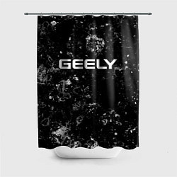 Шторка для душа Geely black ice, цвет: 3D-принт