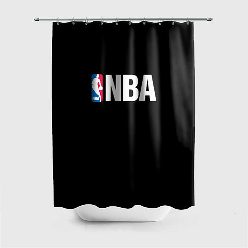 Шторка для ванной NBA logo sport / 3D-принт – фото 1