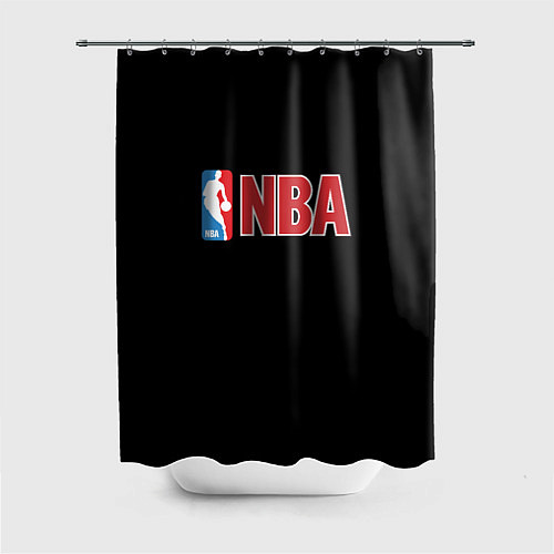 Шторка для ванной NBA logo / 3D-принт – фото 1
