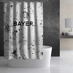 Шторка для душа Bayer 04 dirty ice, цвет: 3D-принт — фото 2