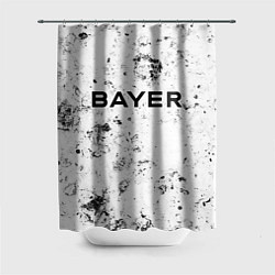 Шторка для душа Bayer 04 dirty ice, цвет: 3D-принт