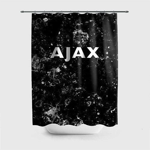 Шторка для ванной Ajax black ice / 3D-принт – фото 1