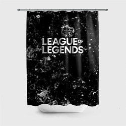 Шторка для ванной League of Legends black ice