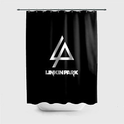 Шторка для душа Linkin park logo brend music, цвет: 3D-принт