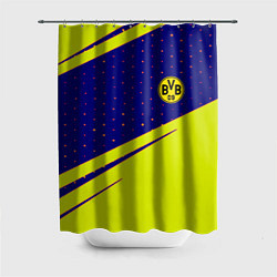 Шторка для ванной Borussia logo geometry
