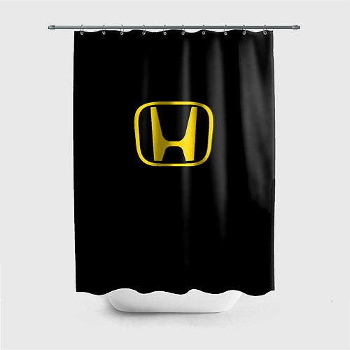 Шторка для ванной Honda yellow / 3D-принт – фото 1