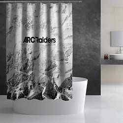 Шторка для душа ARC Raiders white graphite, цвет: 3D-принт — фото 2