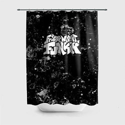 Шторка для душа Friday Night Funkin black ice, цвет: 3D-принт