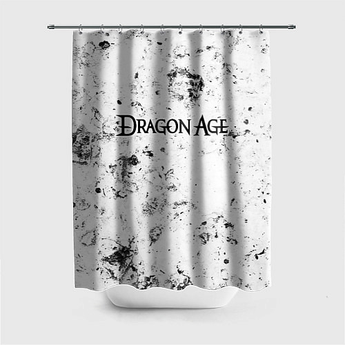 Шторка для ванной Dragon Age dirty ice / 3D-принт – фото 1