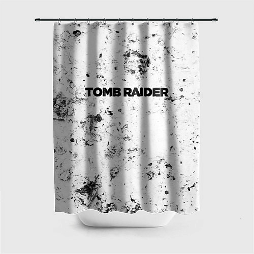 Шторка для ванной Tomb Raider dirty ice / 3D-принт – фото 1