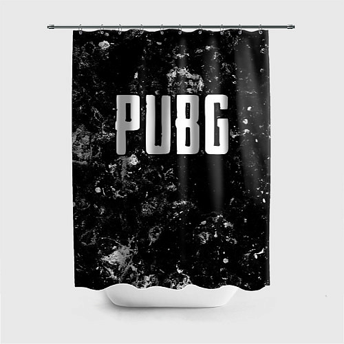 Шторка для ванной PUBG black ice / 3D-принт – фото 1