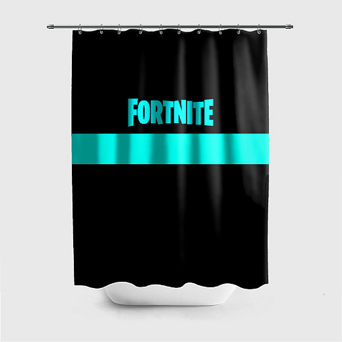 Шторка для ванной Fortnite line / 3D-принт – фото 1