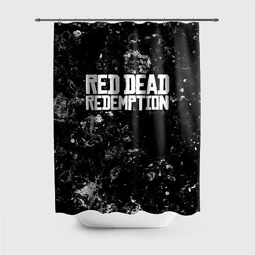 Шторка для ванной Red Dead Redemption black ice / 3D-принт – фото 1