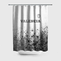Шторка для душа Valencia - white gradient посередине, цвет: 3D-принт
