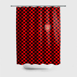 Шторка для ванной Arsenal текстура клетка