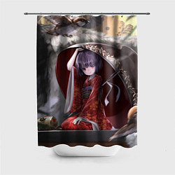 Шторка для ванной Touhou Project Симмёмару Сукуна