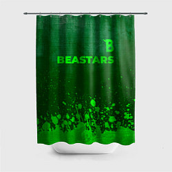 Шторка для ванной Beastars - green gradient посередине