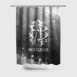 Шторка для ванной Nickelback - grey gradient