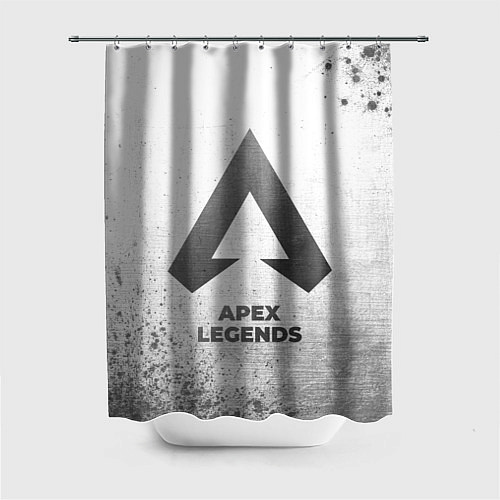 Шторка для ванной Apex Legends - white gradient / 3D-принт – фото 1