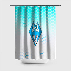 Шторка для ванной The elder scrolls hexagon