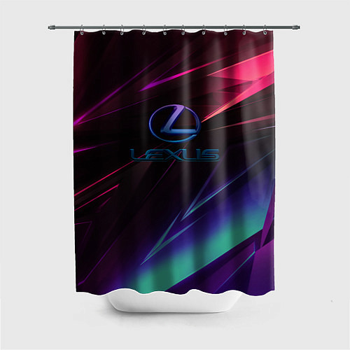 Шторка для ванной Lexus stripes / 3D-принт – фото 1