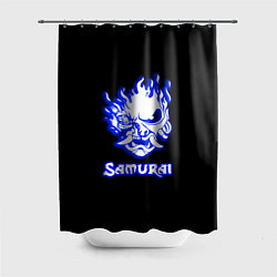 Шторка для ванной Samurai logo ghost