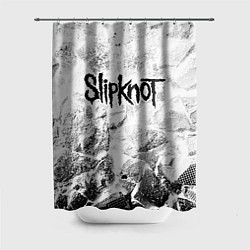 Шторка для ванной Slipknot white graphite