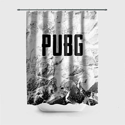 Шторка для ванной PUBG white graphite