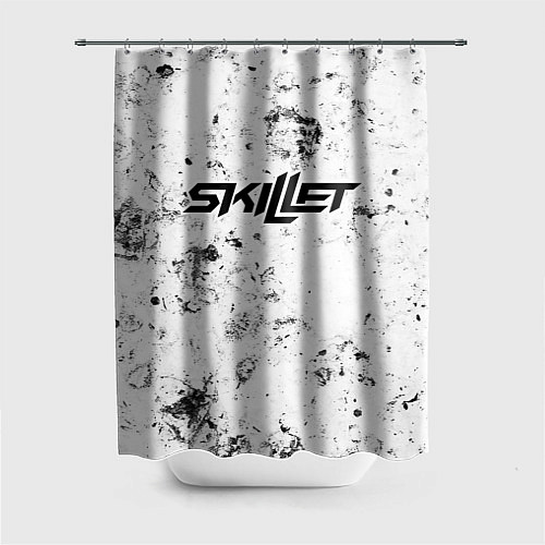 Шторка для ванной Skillet dirty ice / 3D-принт – фото 1