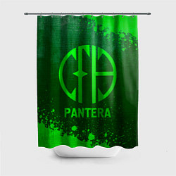 Шторка для ванной Pantera - green gradient
