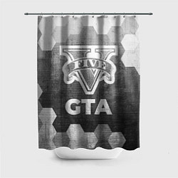 Шторка для ванной GTA - grey gradient