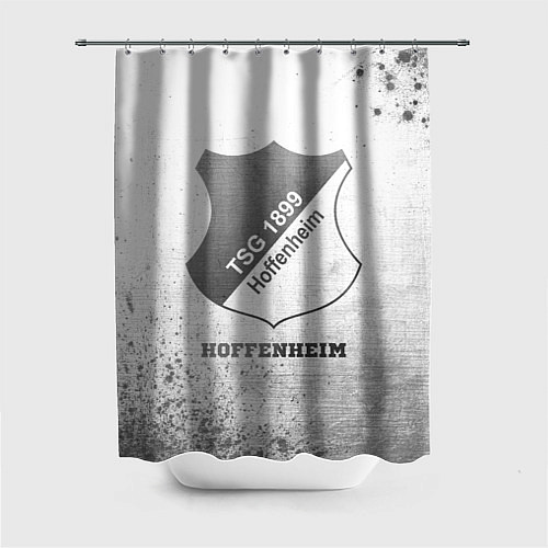 Шторка для ванной Hoffenheim - white gradient / 3D-принт – фото 1