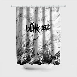 Шторка для ванной Blink 182 white graphite