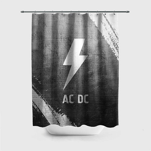 Шторка для ванной AC DC - grey gradient / 3D-принт – фото 1