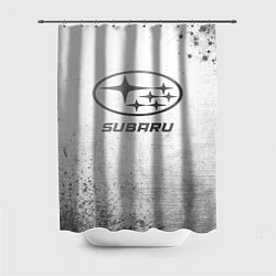 Шторка для ванной Subaru - white gradient