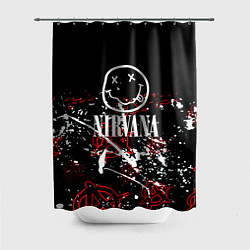 Шторка для ванной Nirvana анархия