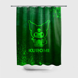 Шторка для ванной Kuromi - green gradient