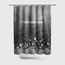 Шторка для душа Tottenham - grey gradient посередине, цвет: 3D-принт