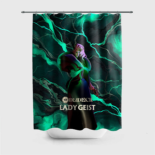 Шторка для ванной Lady Geist Deadlock / 3D-принт – фото 1