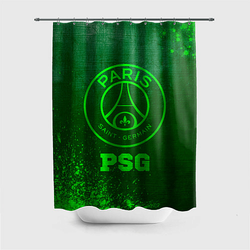 Шторка для ванной PSG - green gradient / 3D-принт – фото 1