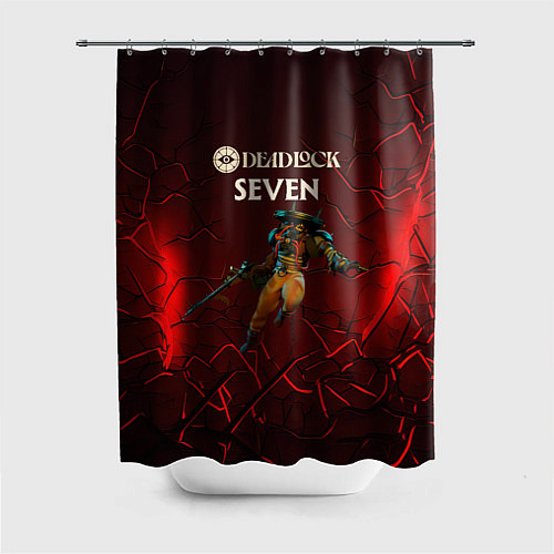 Шторка для ванной Deadlock Seven / 3D-принт – фото 1