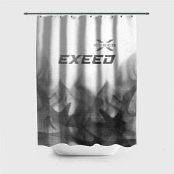 Шторка для ванной Exeed - white gradient посередине