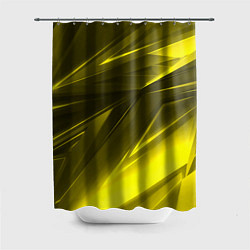 Шторка для ванной Gold stripes abstraction