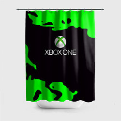 Шторка для ванной Xbox fire green