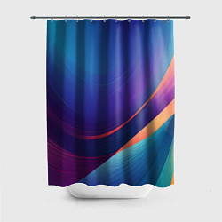 Шторка для ванной Красивый градиент абстракция