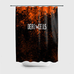 Шторка для ванной Dead Cells брызги красок текстура