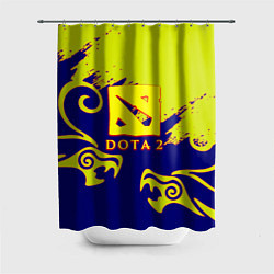 Шторка для ванной Dota dragon steel