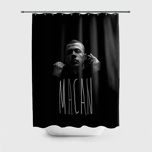 Шторка для ванной Rap - Macan / 3D-принт – фото 1