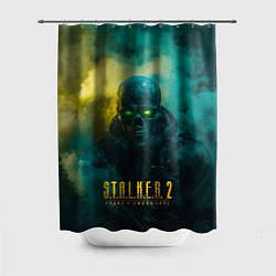 Шторка для ванной Stalker 2 скелет в форме